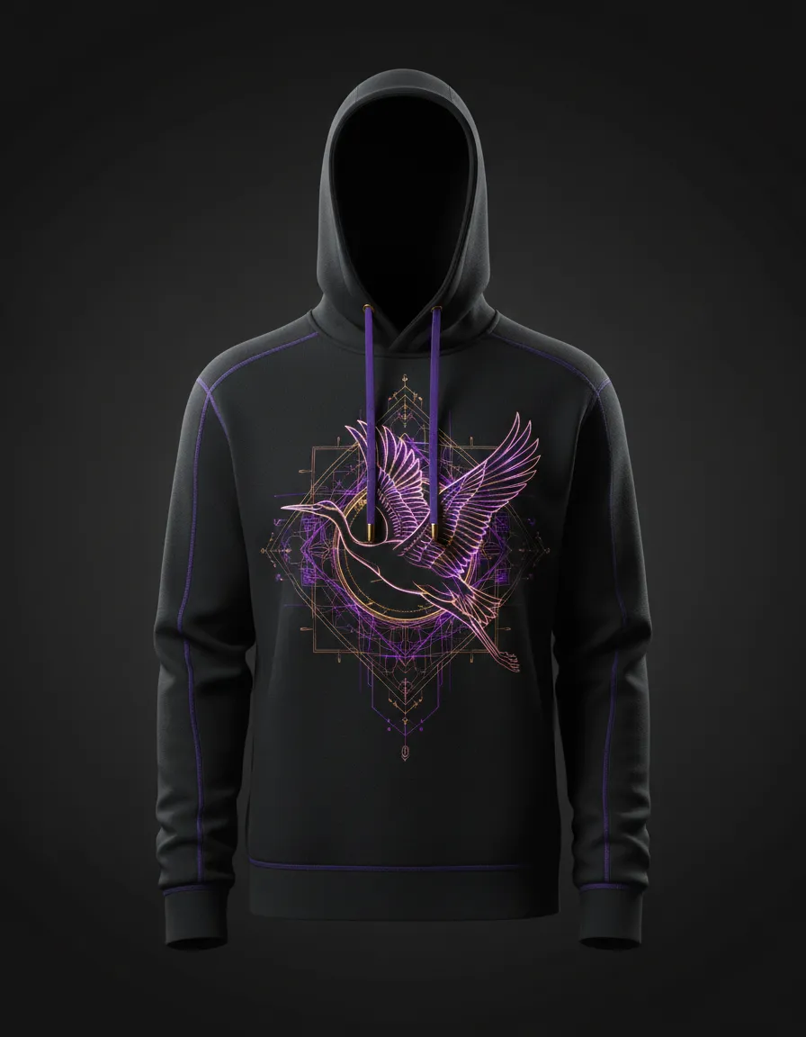 Ascension Grid Truth Hoodie