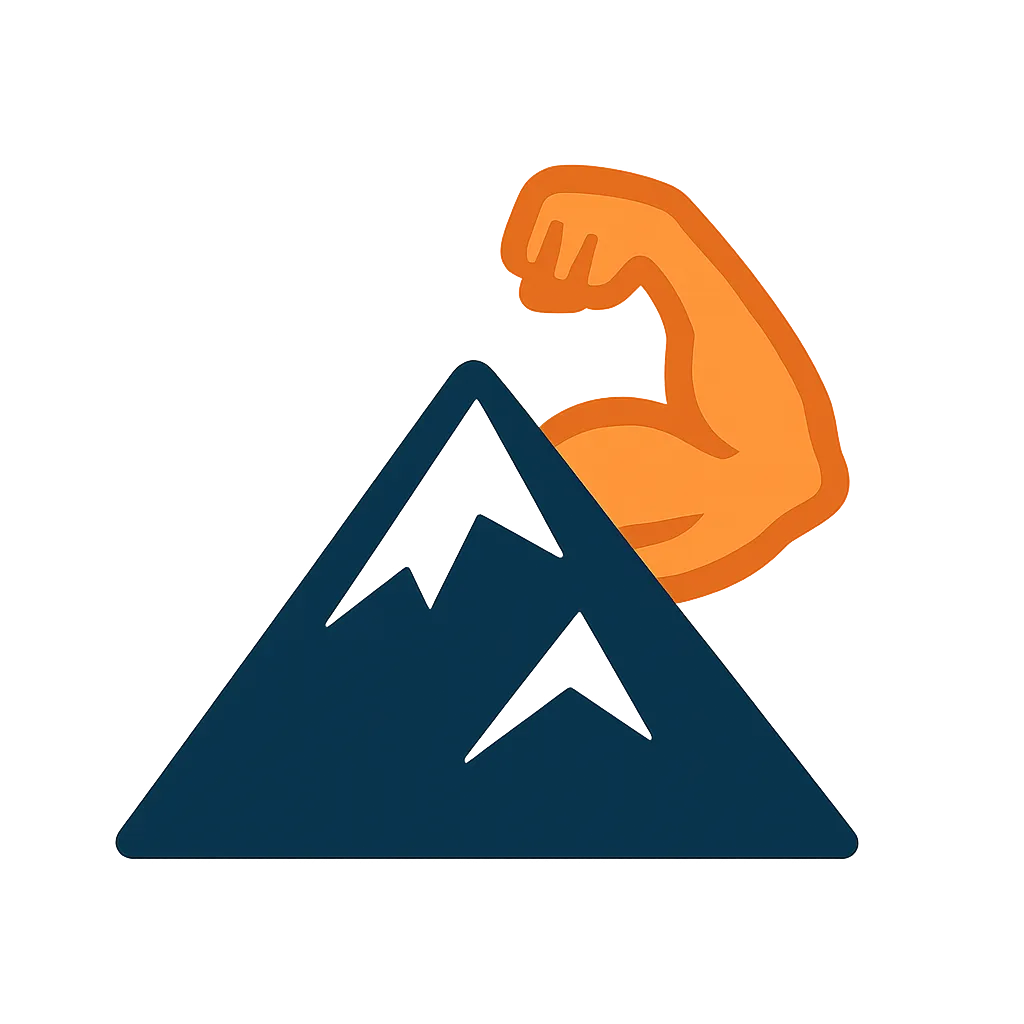 Stronger Than a Mountain Logo