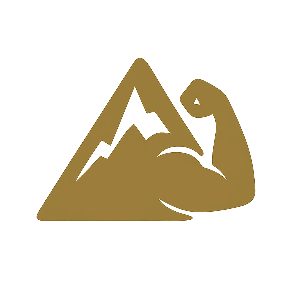 Stronger Than a Mountain Logo