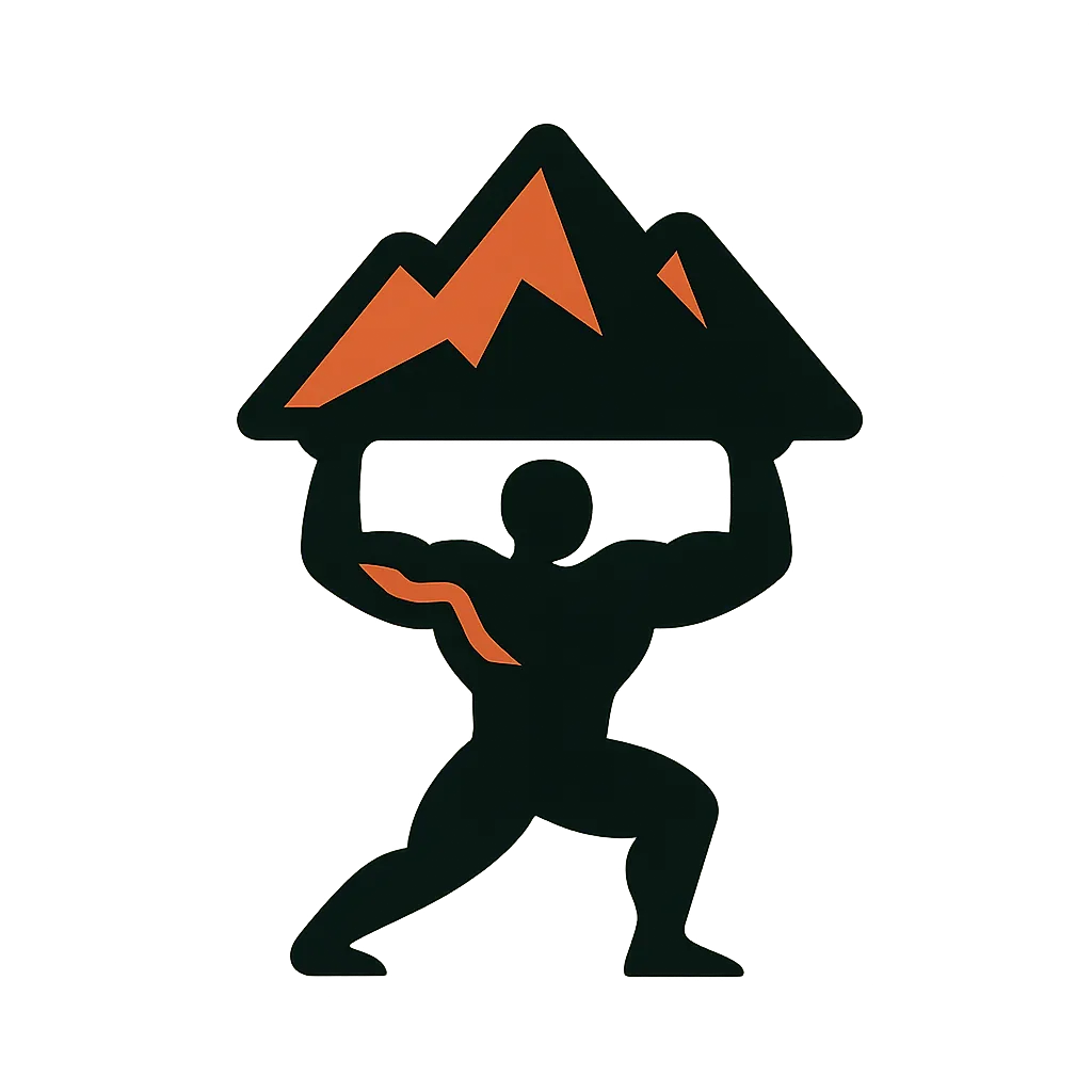 Stronger Than a Mountain Logo