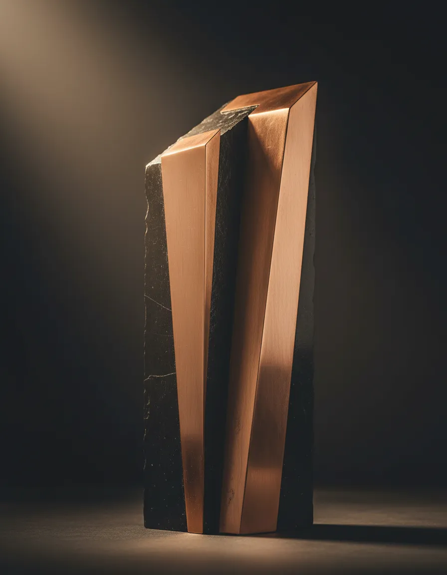 Leadership and retirement engraved award