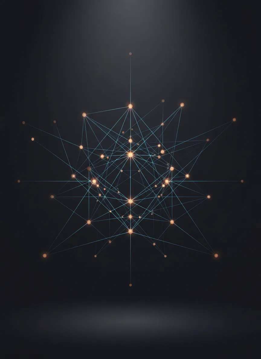 Abstract editorial typography graphic for Information Collected Automatically