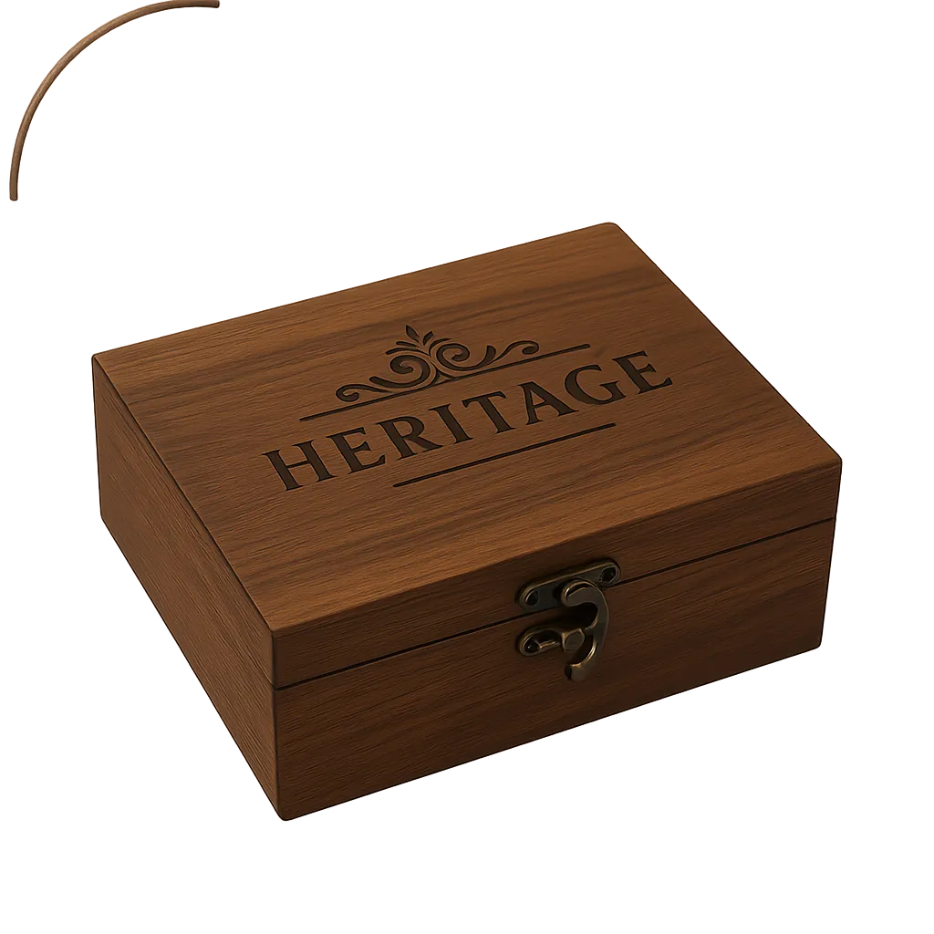 Heritage Wooden Keepsake Box