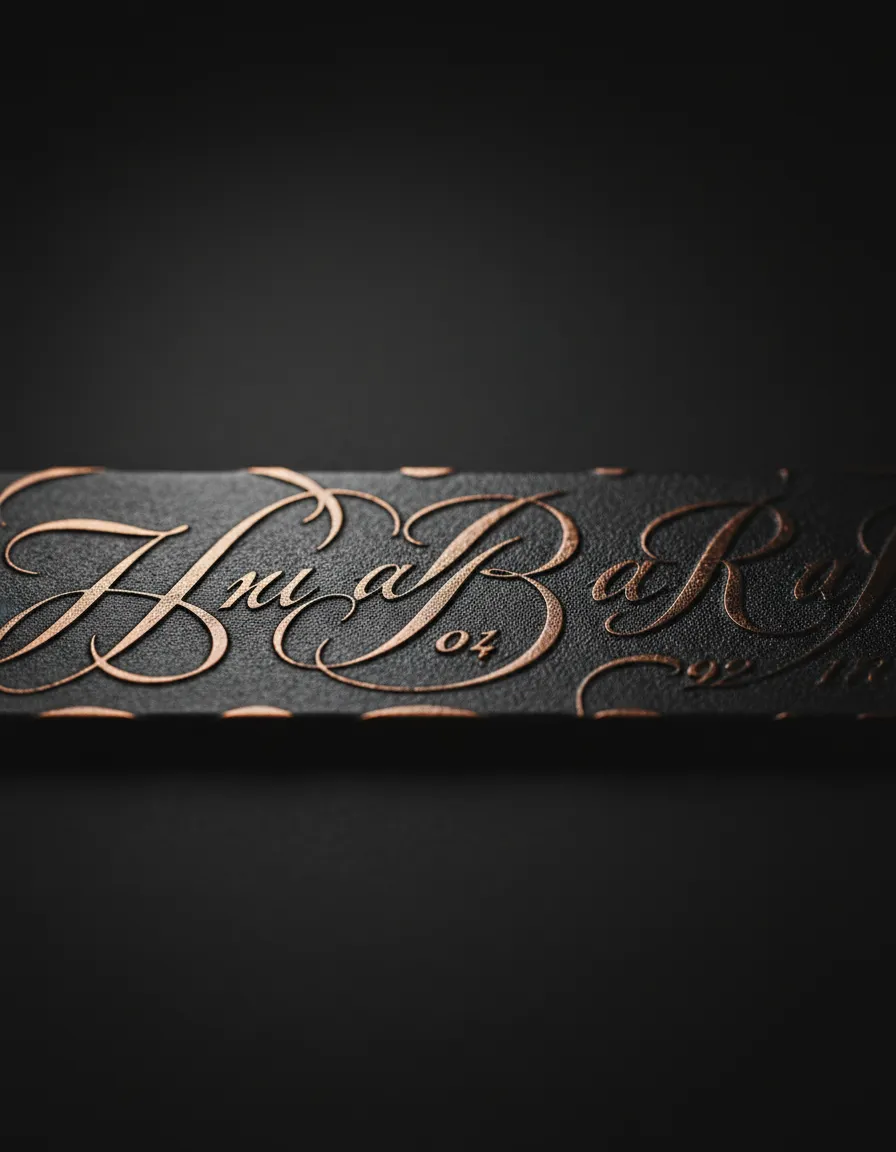 Names and important dates engraving