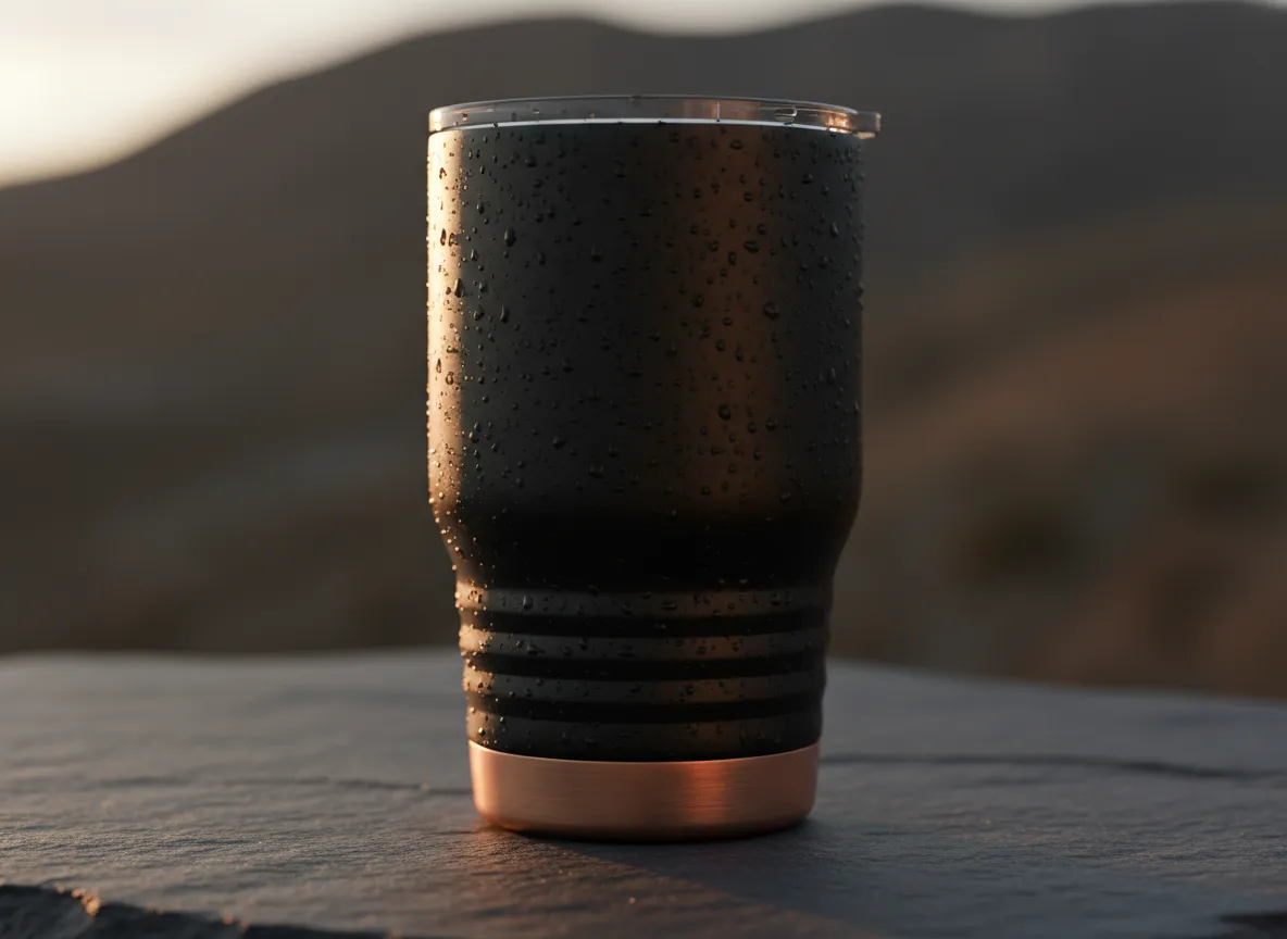 Custom drinkware detail