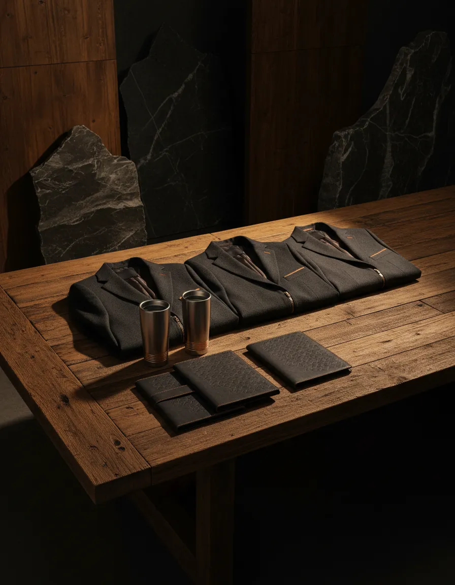Premium branded apparel and gear for corporate and team orders