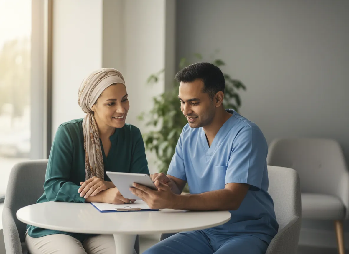 Patient story video still