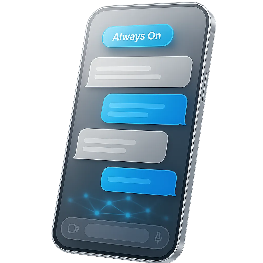 Automated Communication UI Example