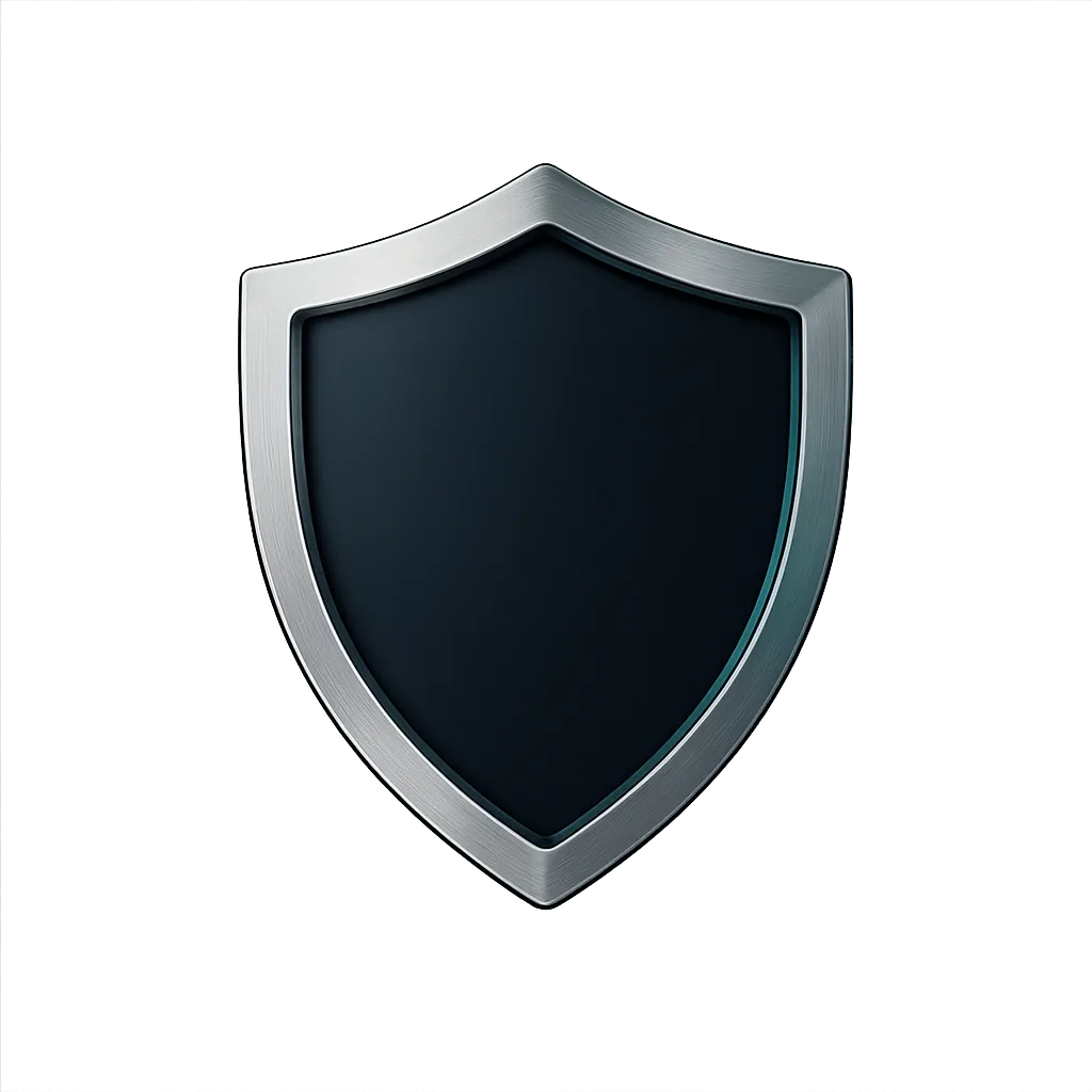 Stylized shield visual indicating service protection boundaries