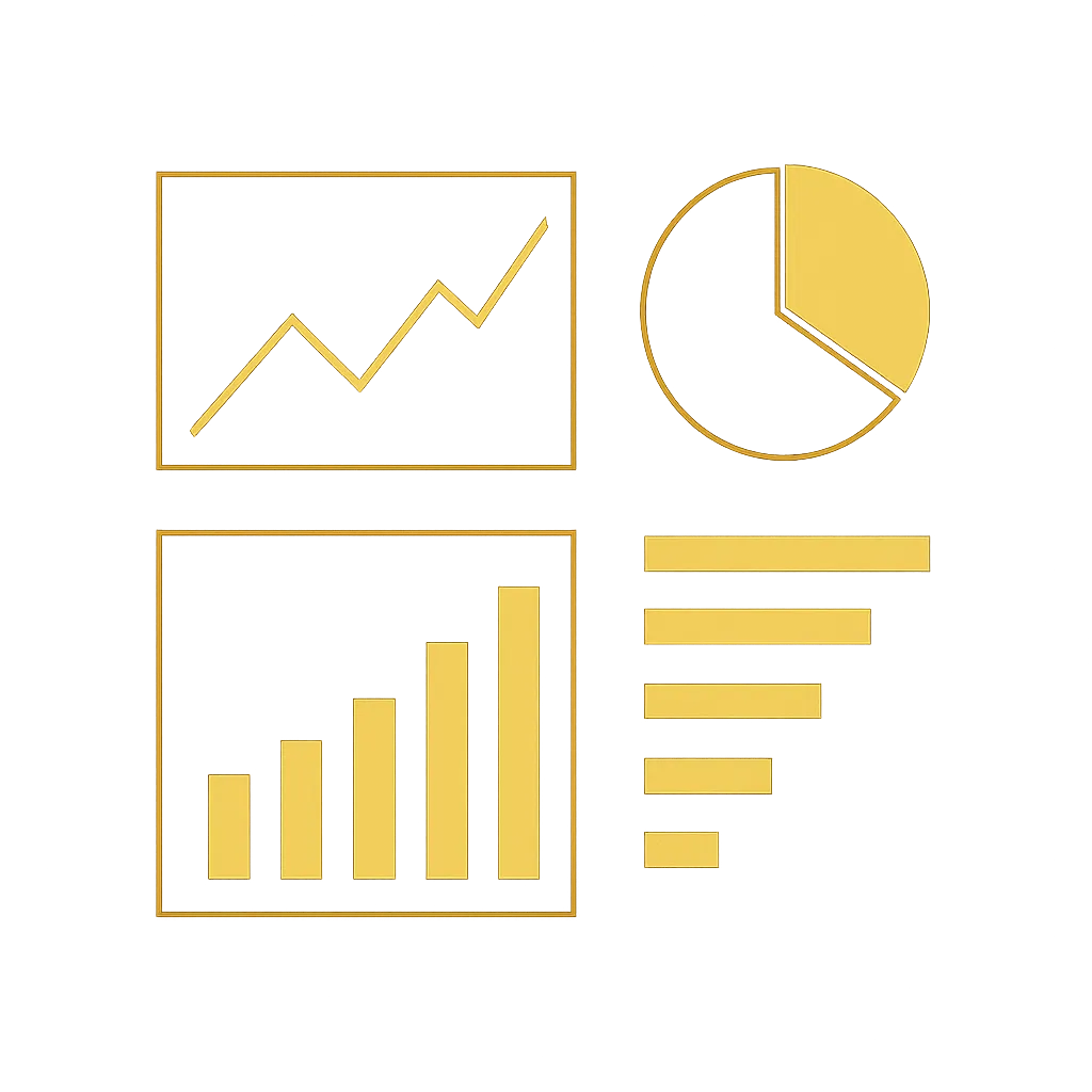 High-contrast dashboard graphic showing real estate lead data