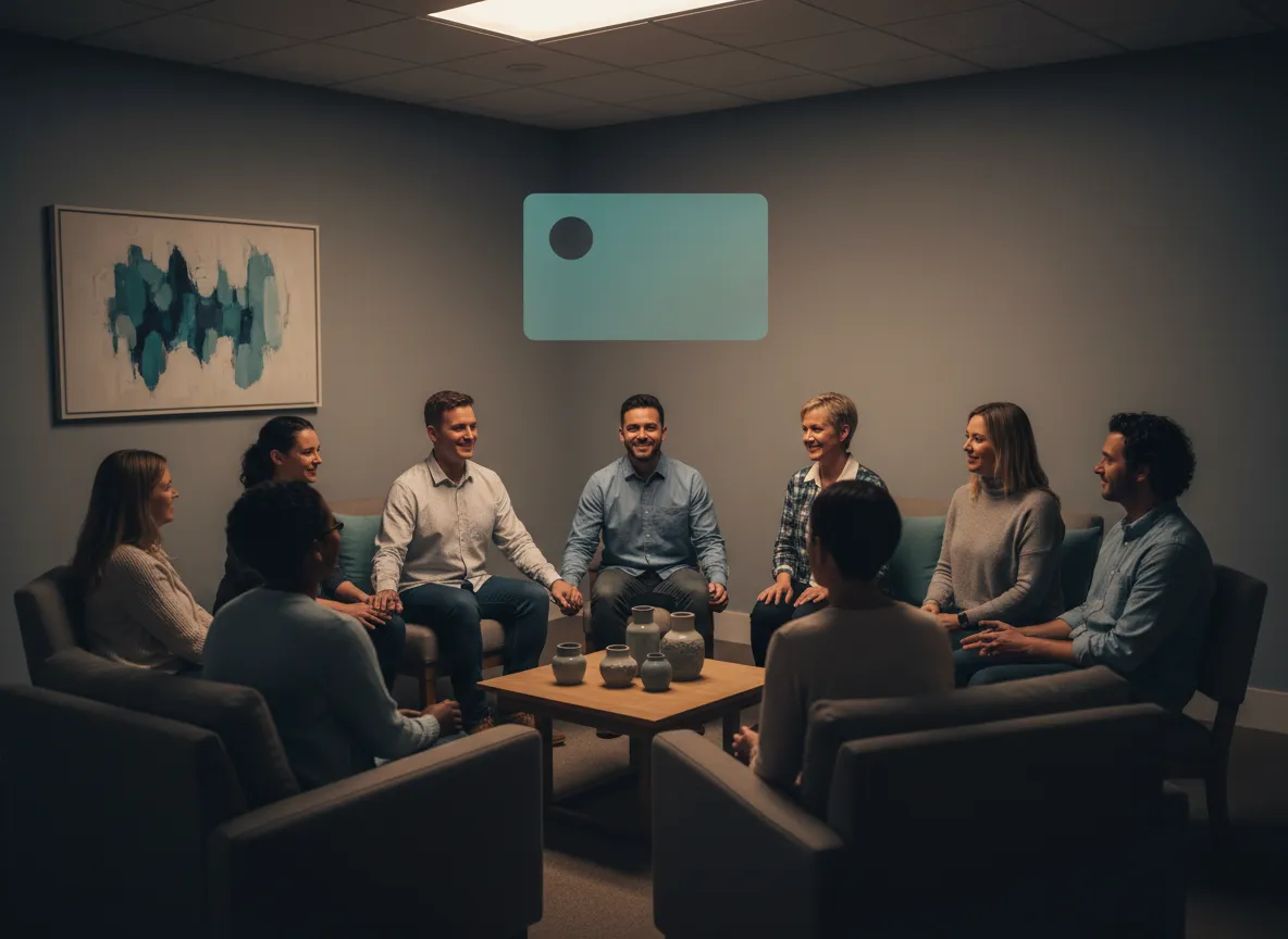 Group therapy session