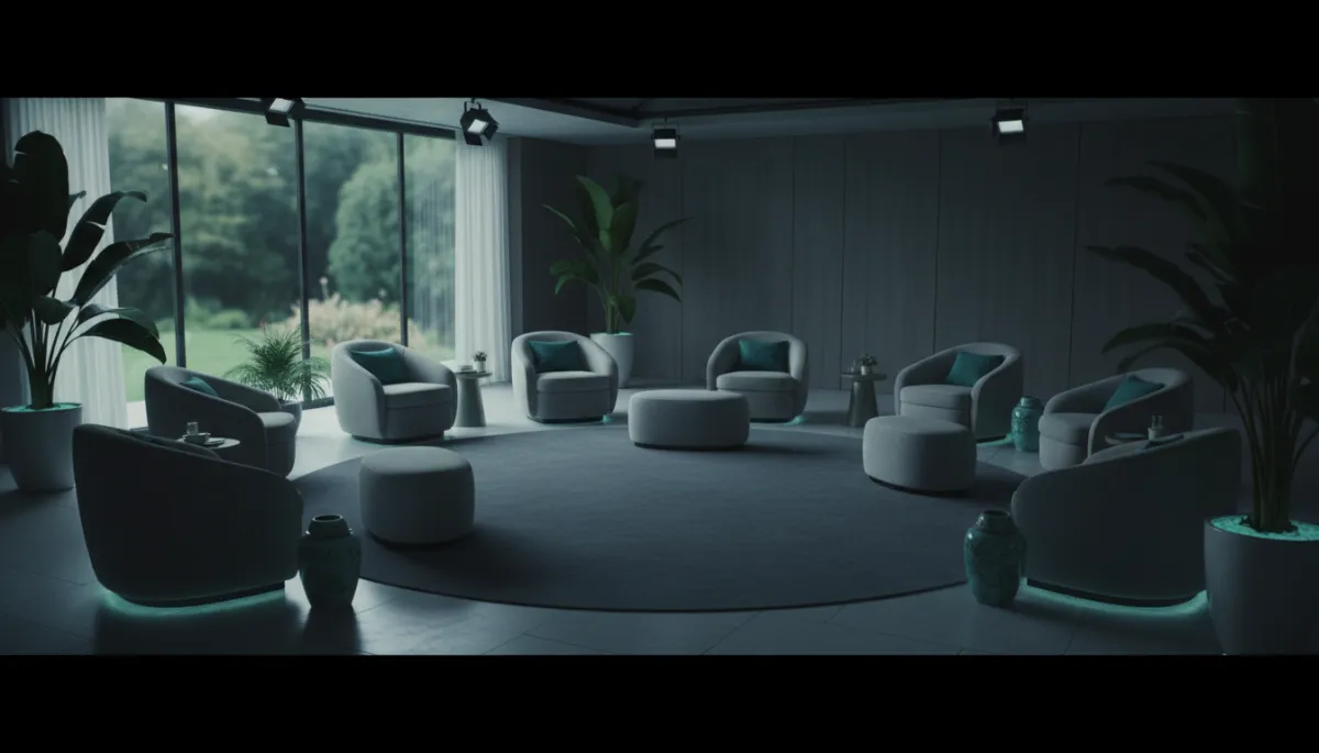 Therapy group session