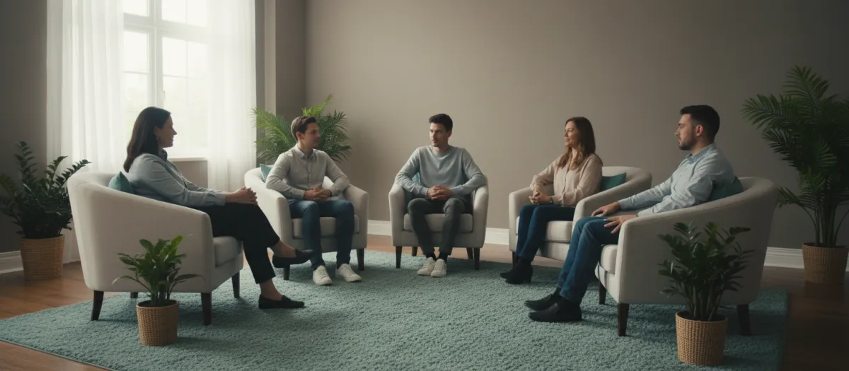 Group therapy session