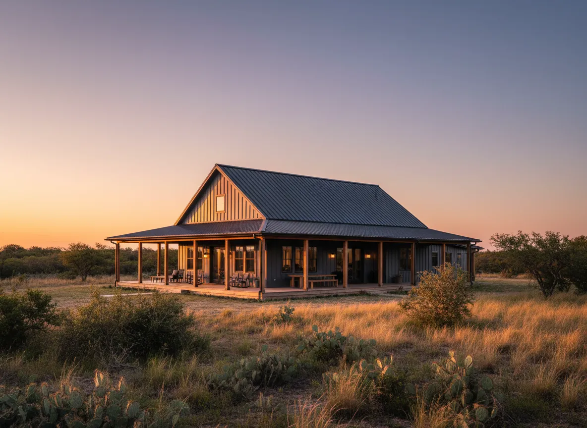 Barndominium set on expansive South Texas acreage