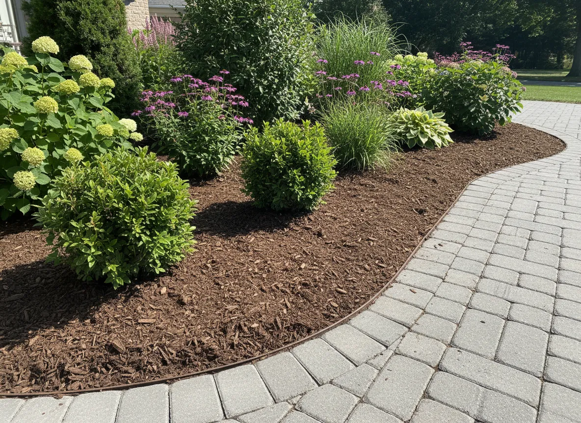 Garden bed refresh in Etobicoke GTA