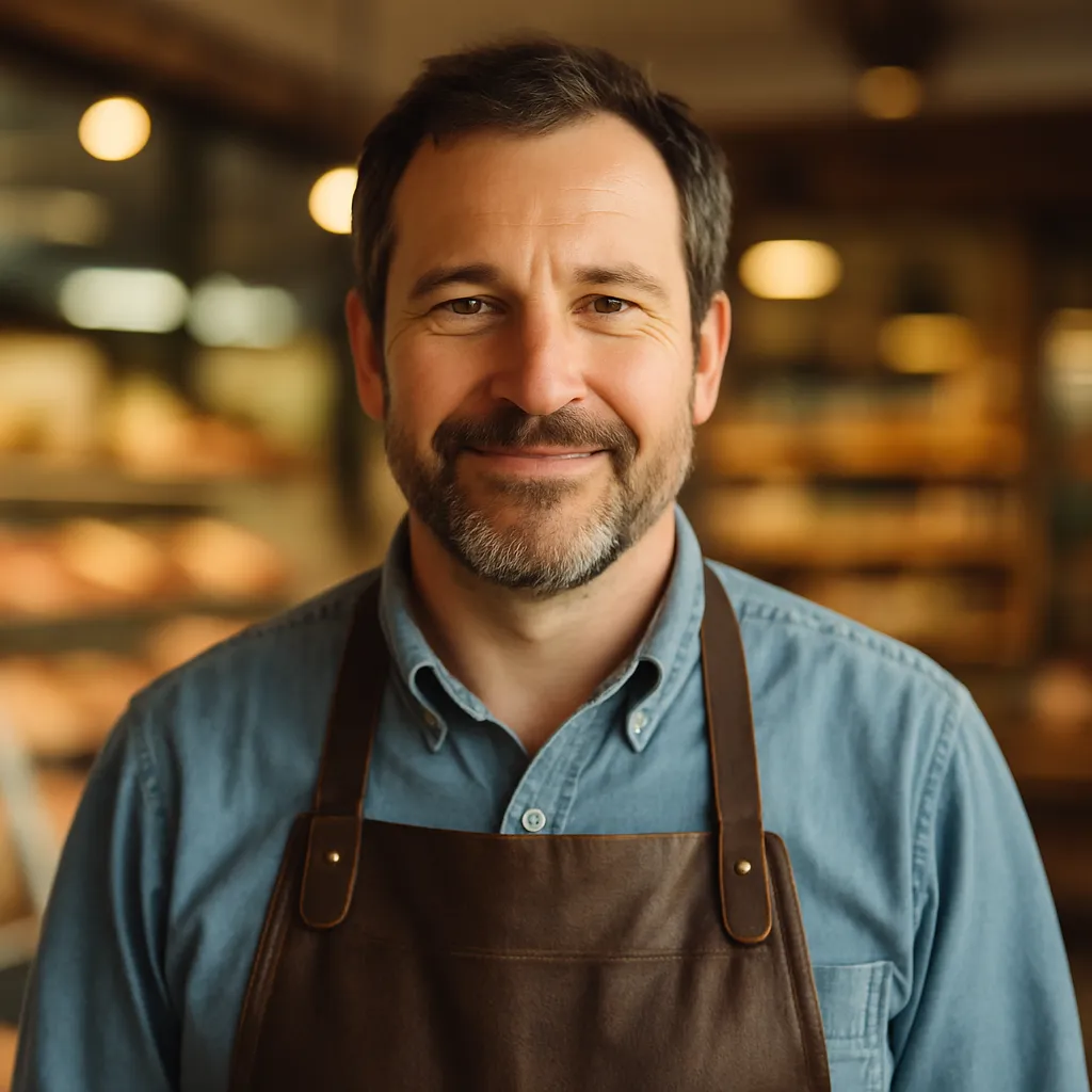 Portrait of Diego M., Local Butcher