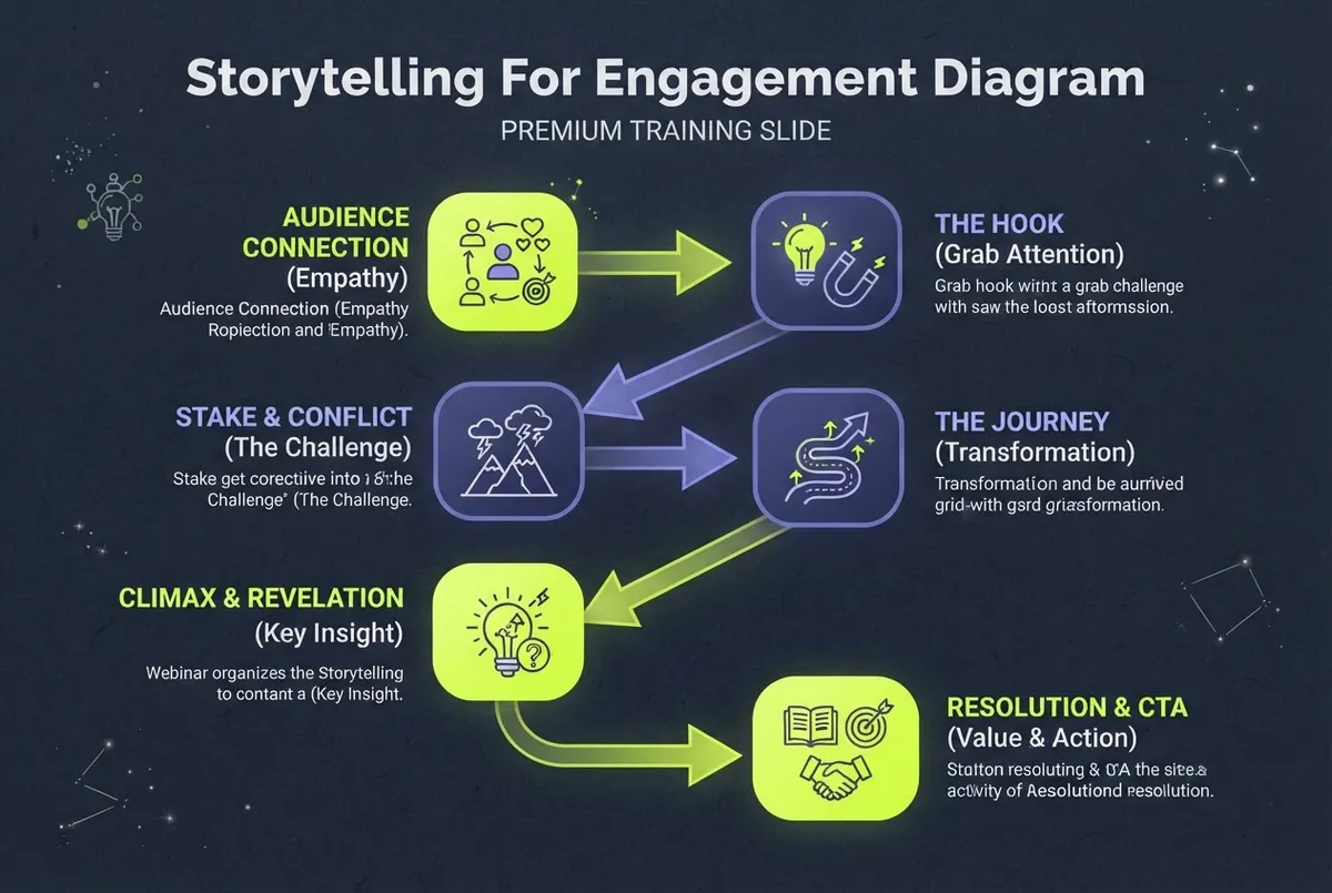 Storytelling For Engagement Diagram