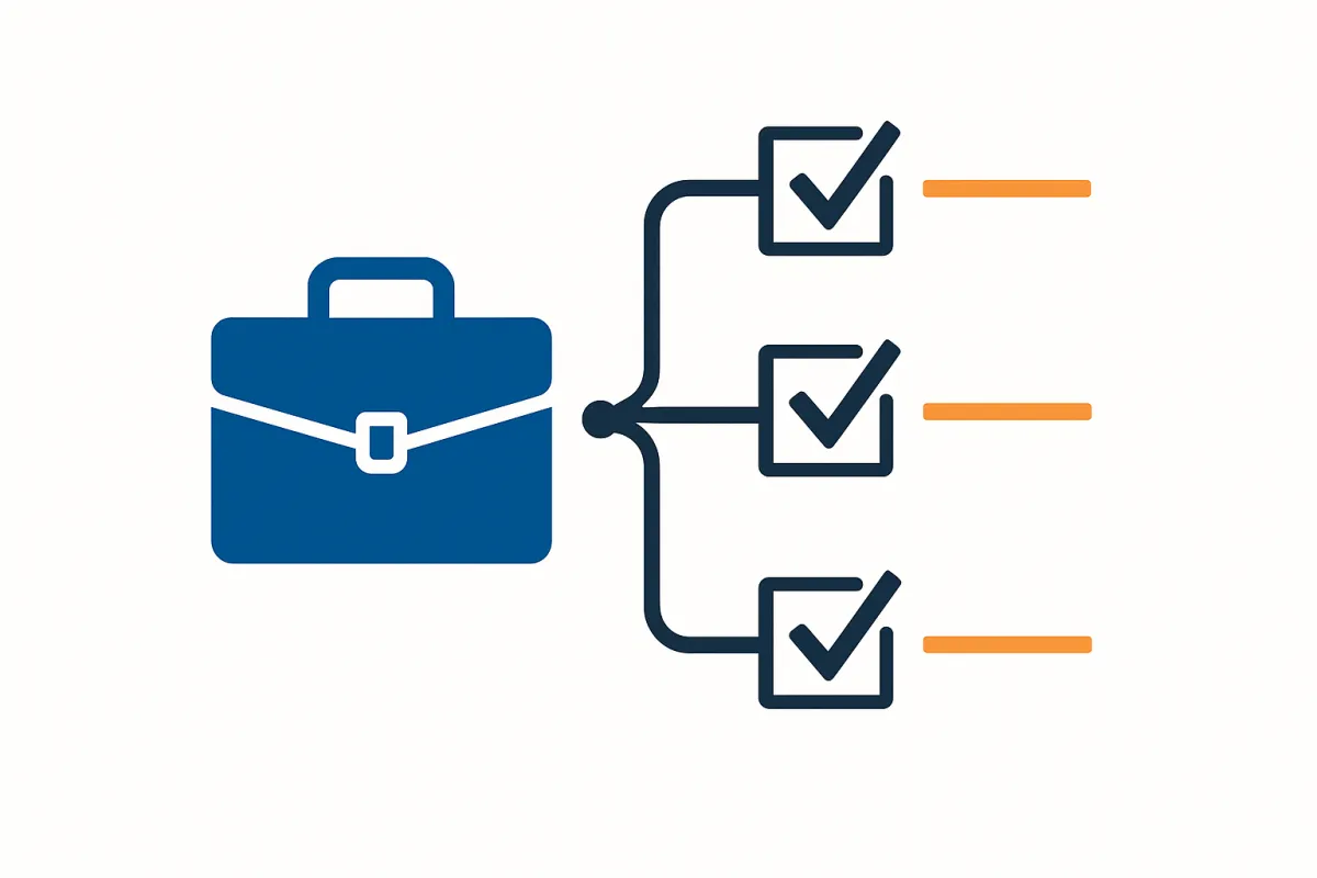 How It Works — Next steps checklist guided by AI for your legal case