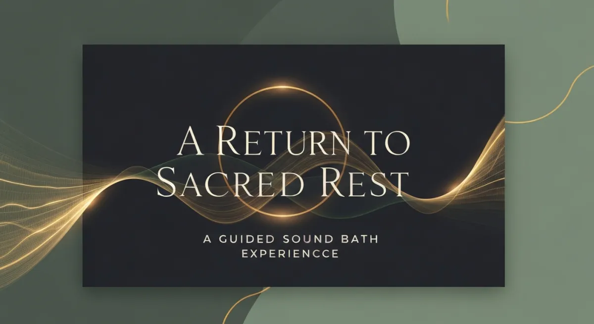 A Return to Sacred Rest Mark