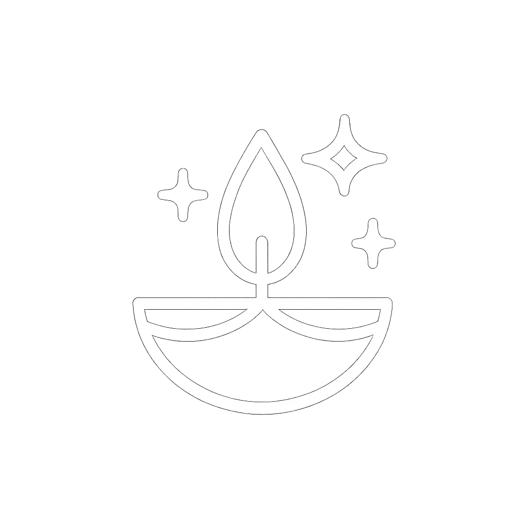 DeepavaliSpark festive emblem