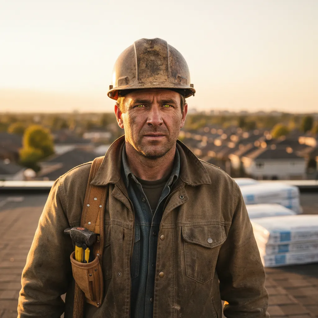 Roofer portrait
