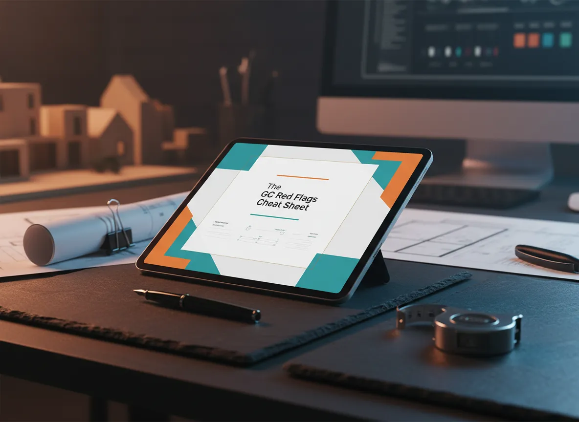 The GC Red Flags Cheat Sheet preview mockup