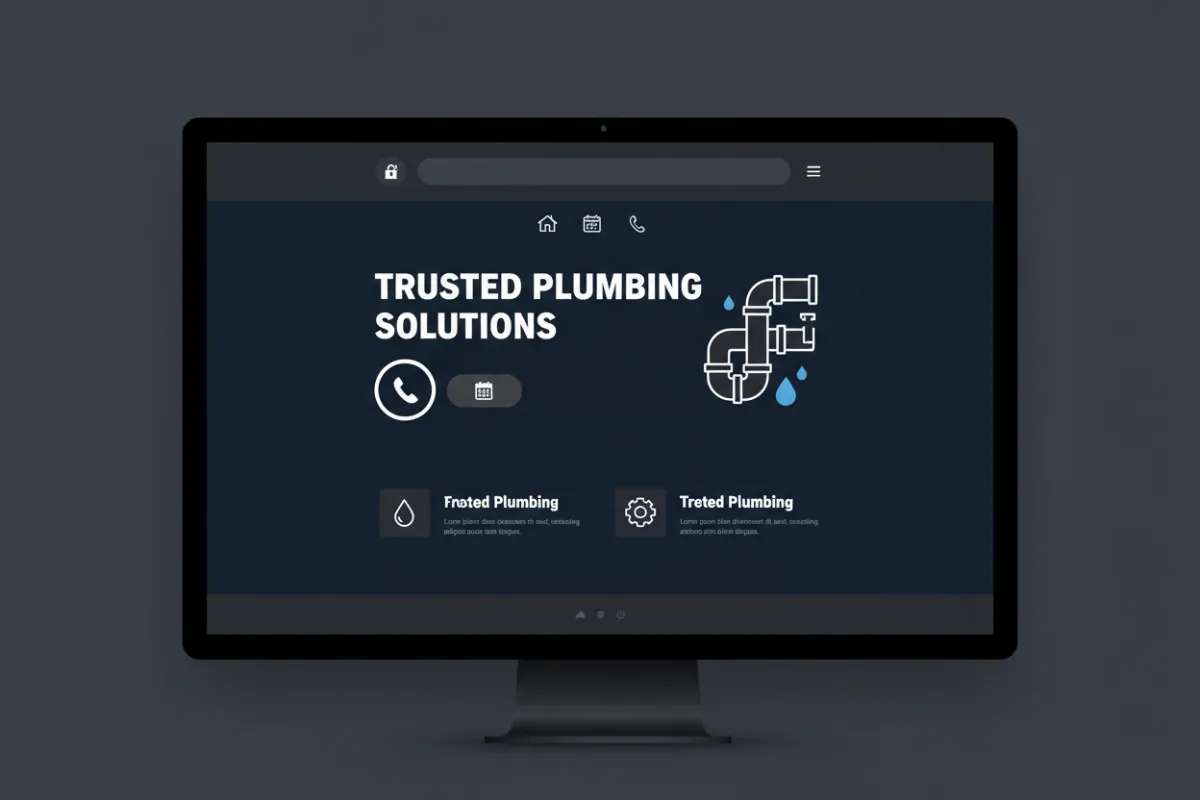 Ironline Plumbing Mockup