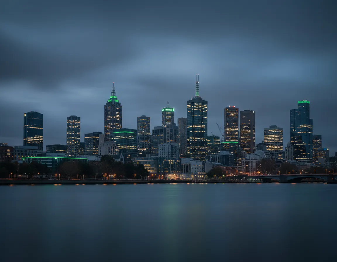 Melbourne property skyline data dashboard