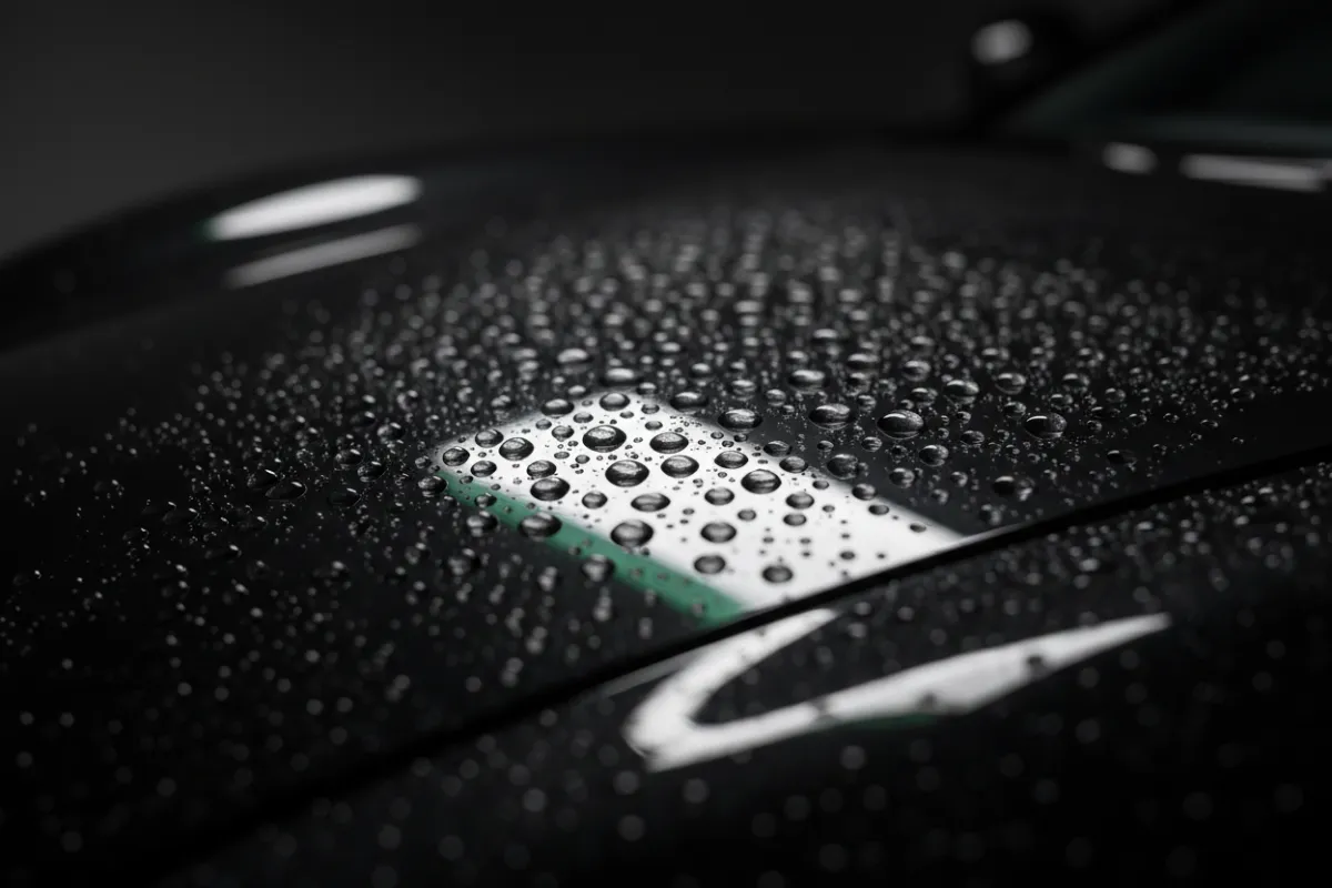 Ceramic coating applied to a highly reflective luxury vehicle