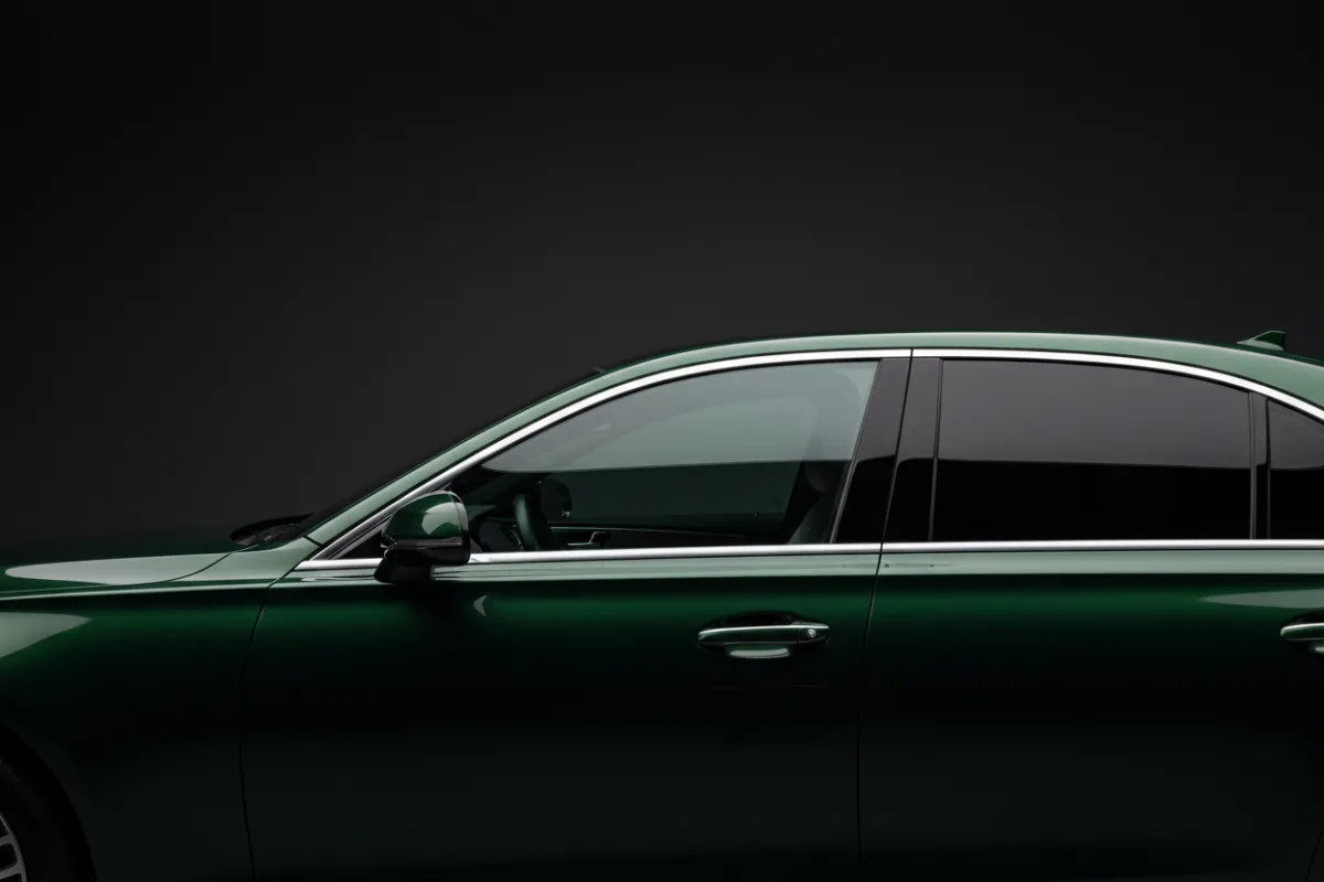 Standard Window Tint on a luxury vehicle