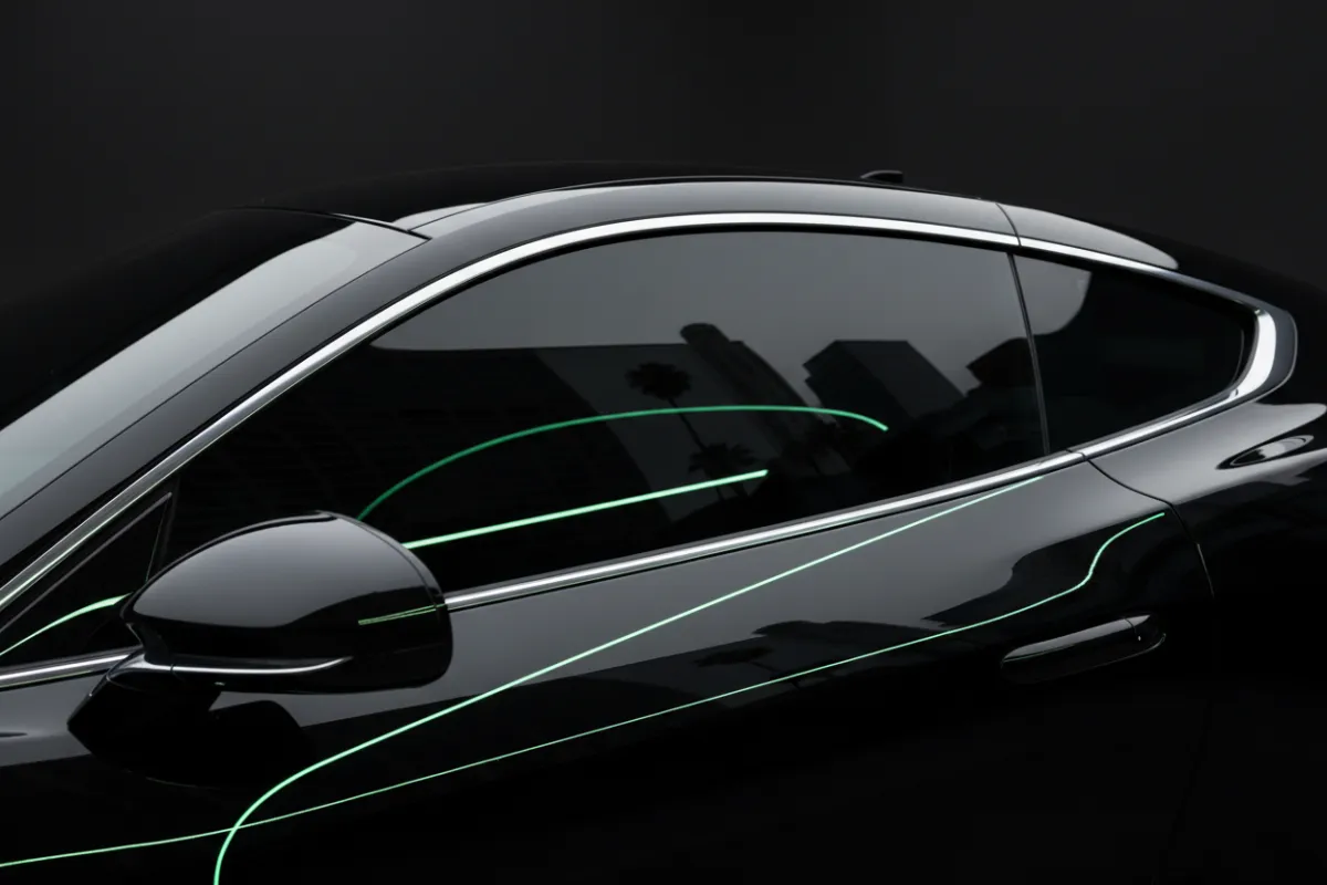 Ceramic Window Tint on a luxury vehicle