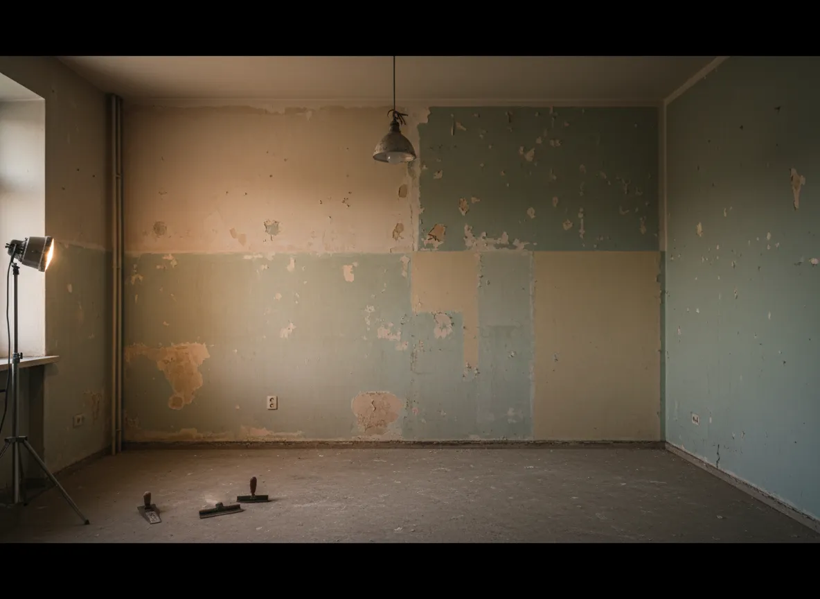 Before interior residential painting