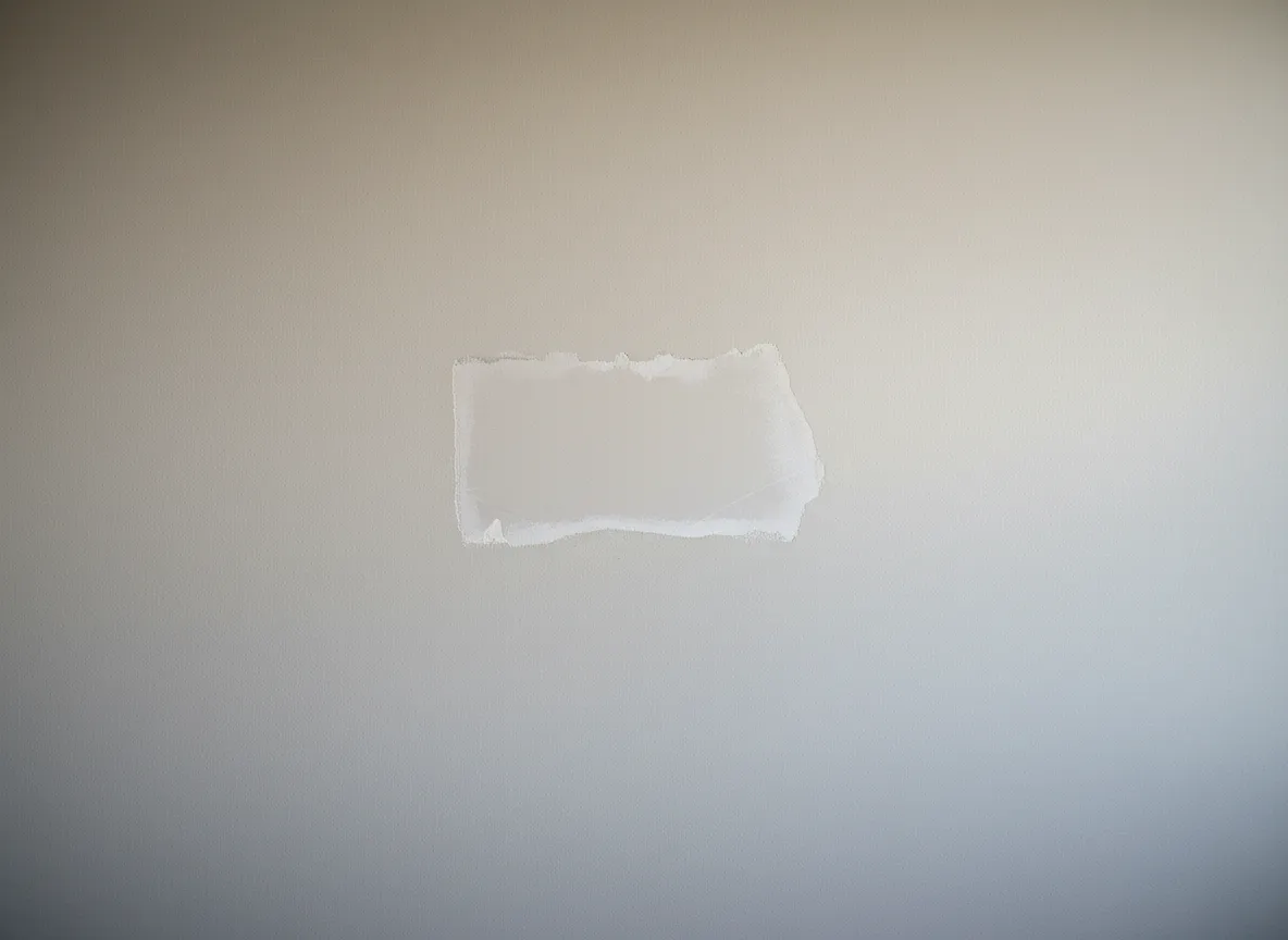After drywall surface painting
