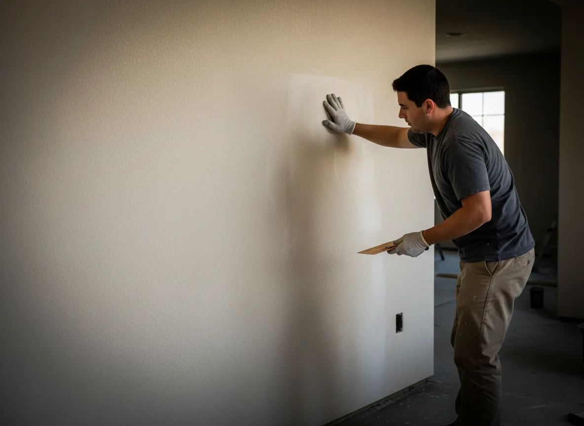 Stucco curing and final inspection