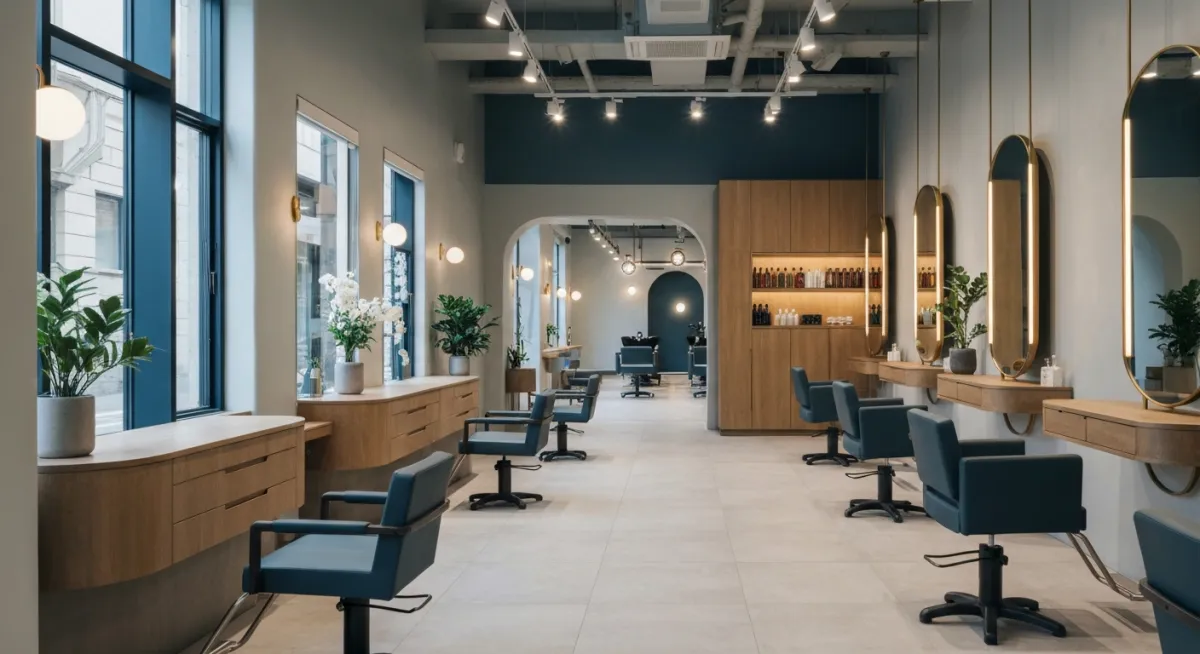 Salon transformation 4