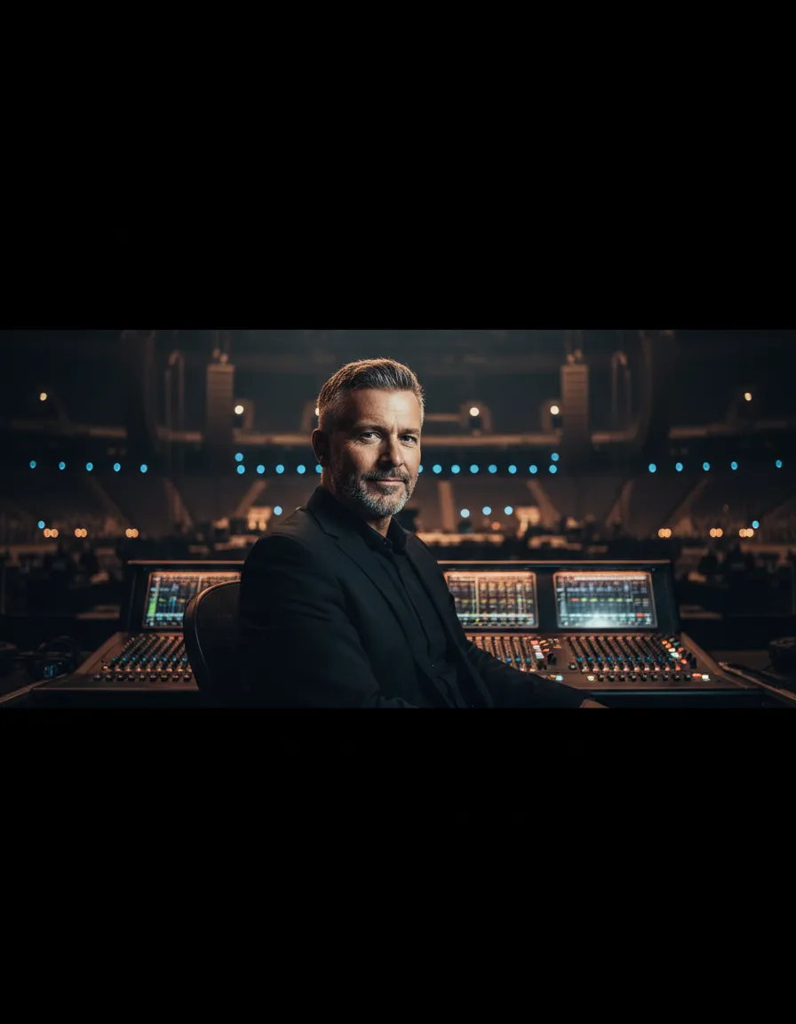 Professional headshot of the live events director