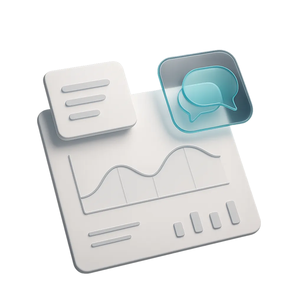 Modern authority office showing analytics dashboard and reputation growth data