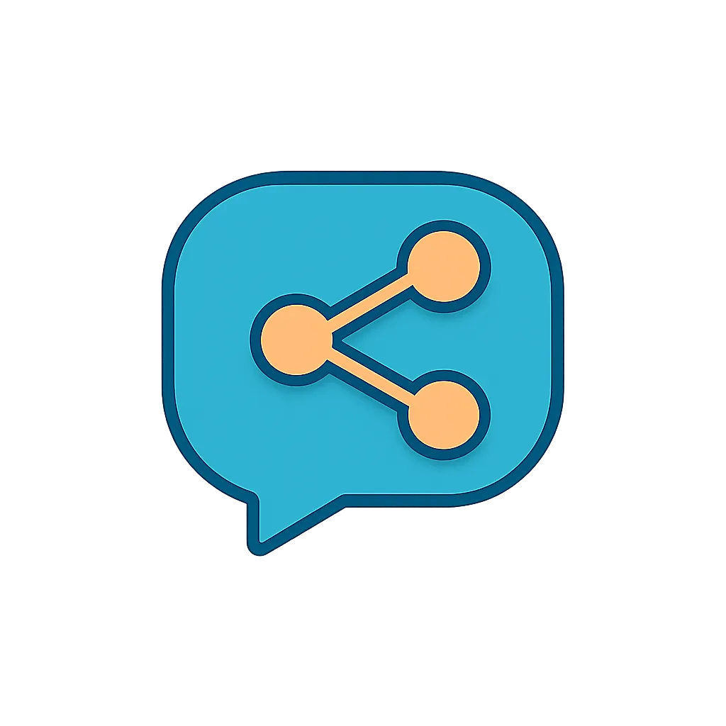 Social Symbol Media Logo