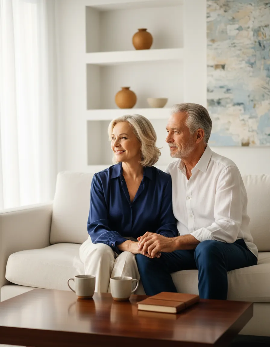 A couple enjoying their retirement, representing guaranteed annuity income