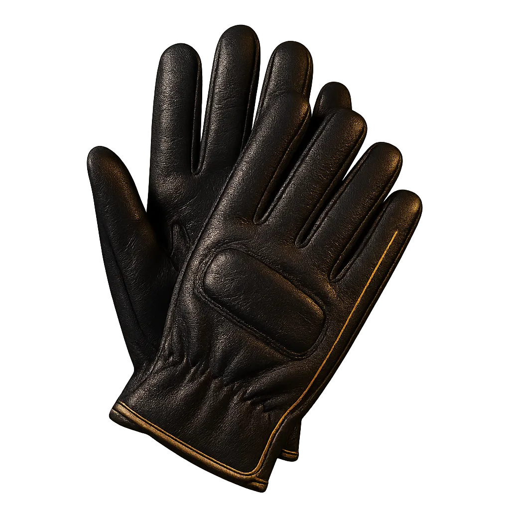 Tactile Leather Gloves