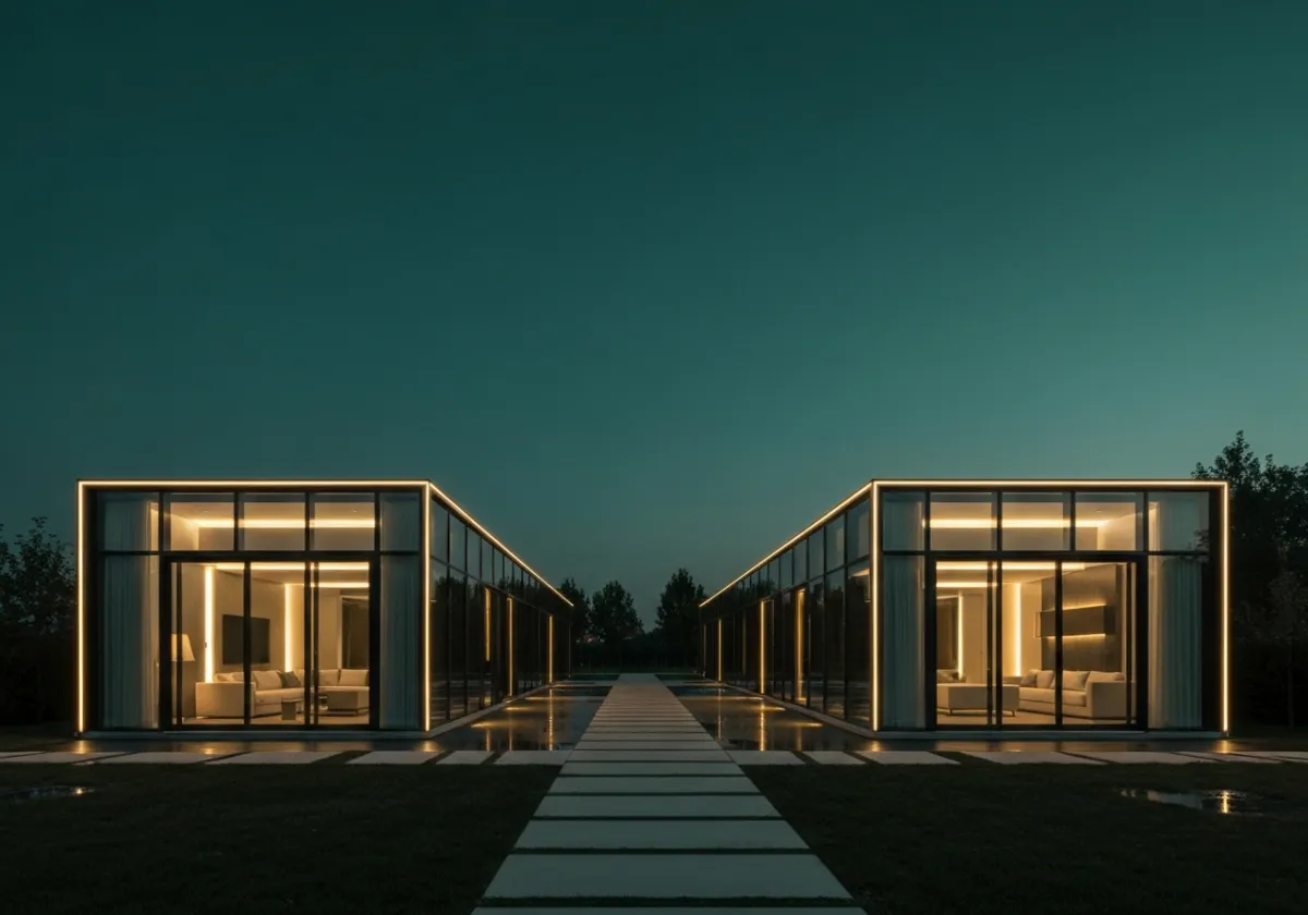 Exterior view of The Glass Pavilion