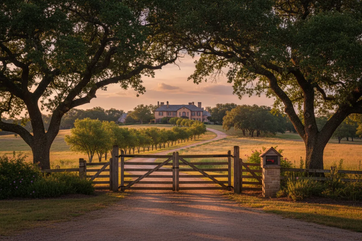 Historic South Texas Ranch Gate