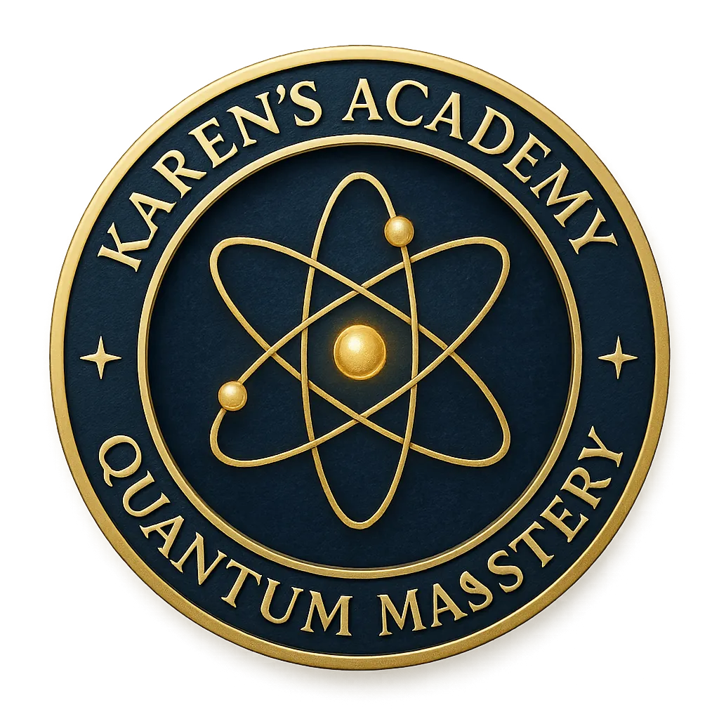 Karen's Academy Quantum Mastery logo