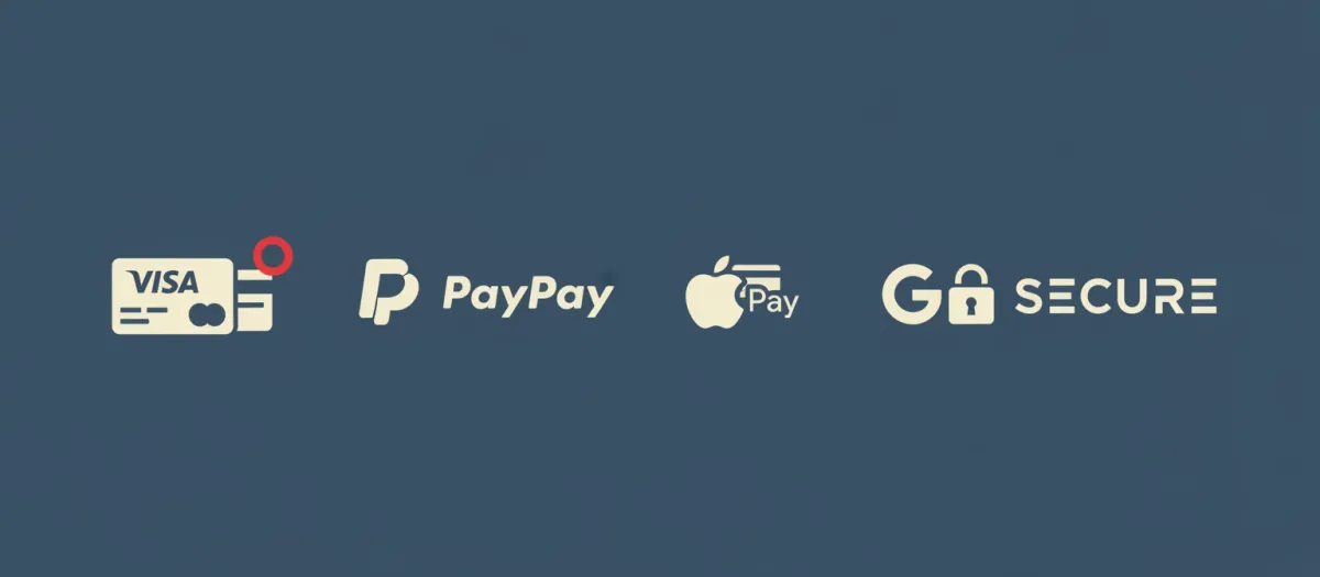 Accepted payment methods placeholder