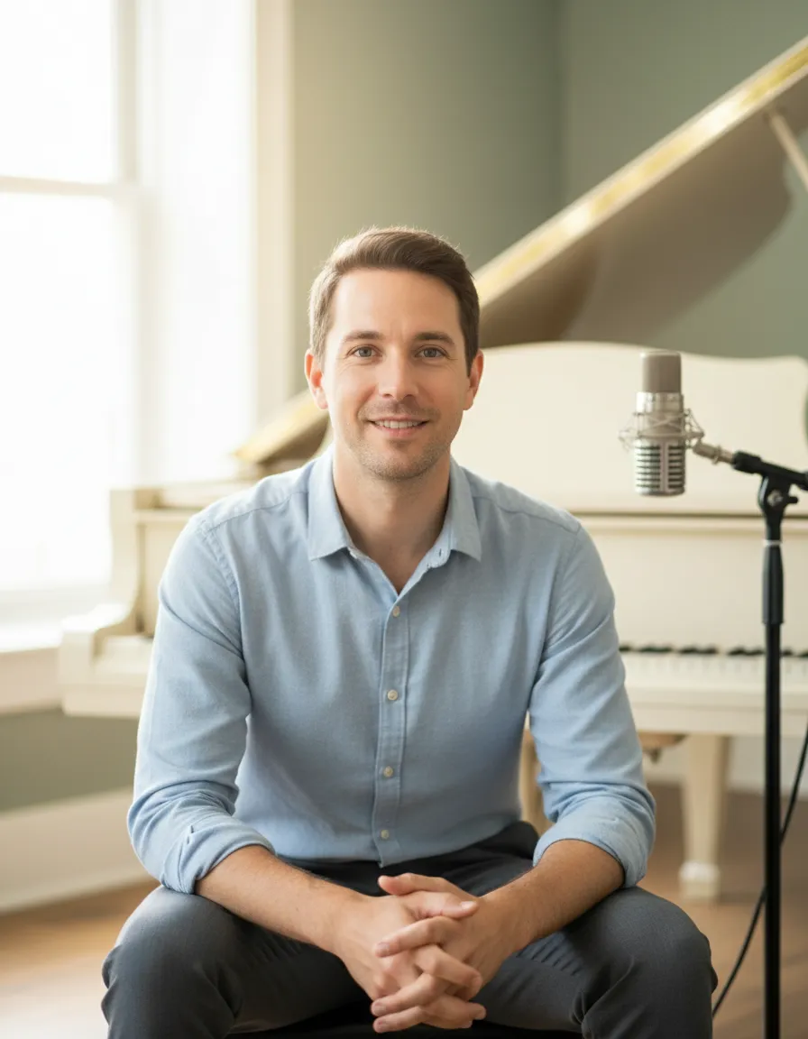 Vocal coach headshot