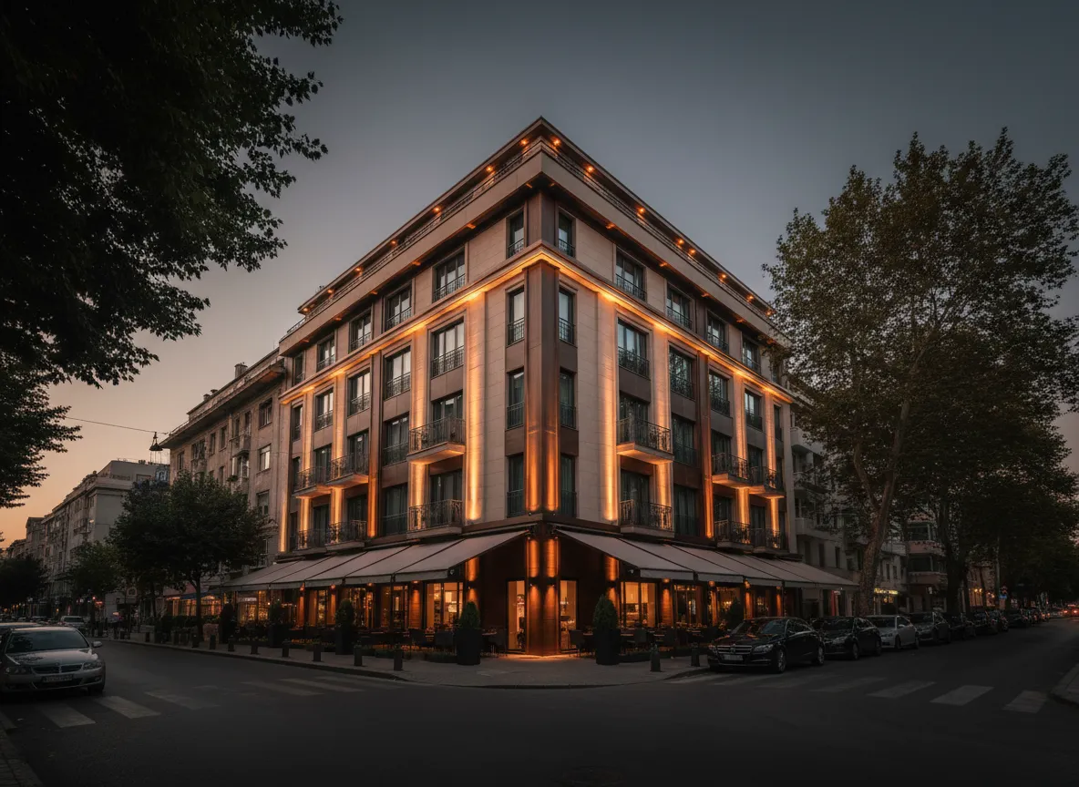 Maritim Hotel Plaza Tirana exterior view