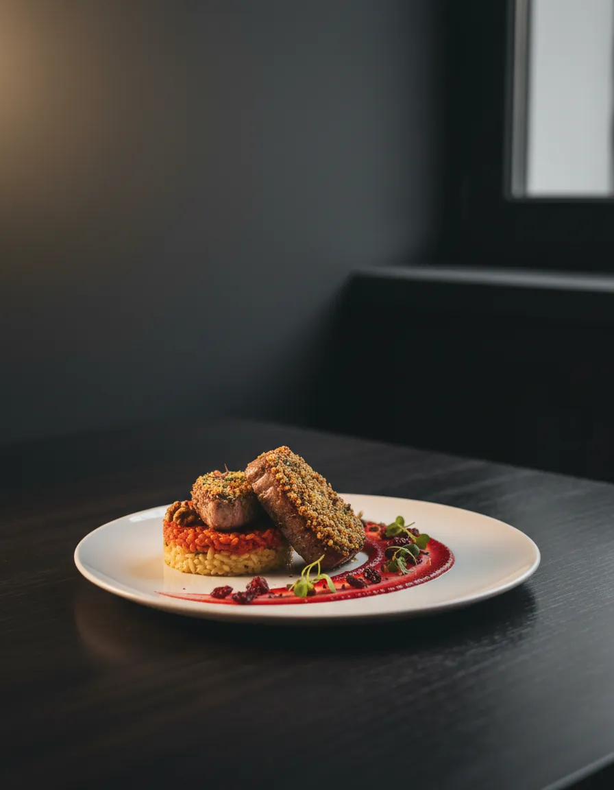 Traditional and modern Albanian cuisine in Tirana