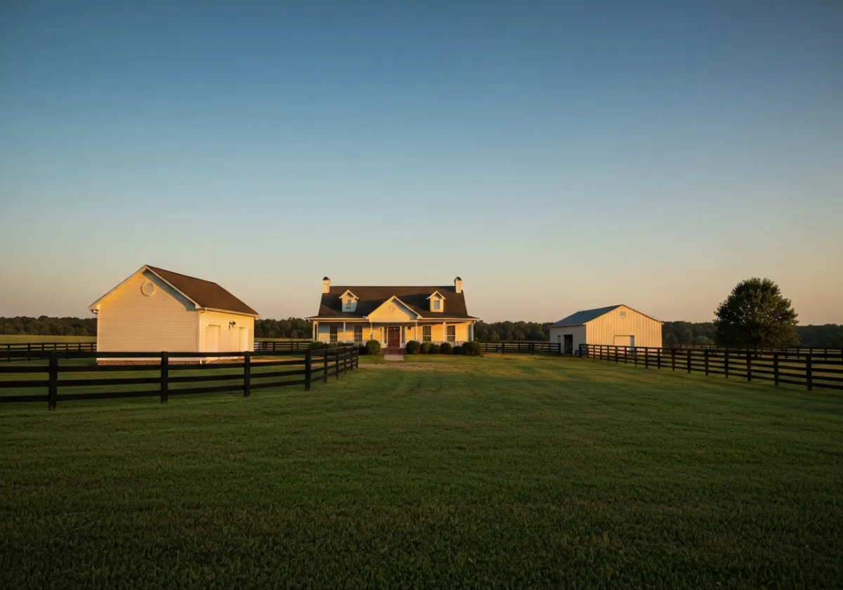 Traditional rural estate in Middle Tennessee