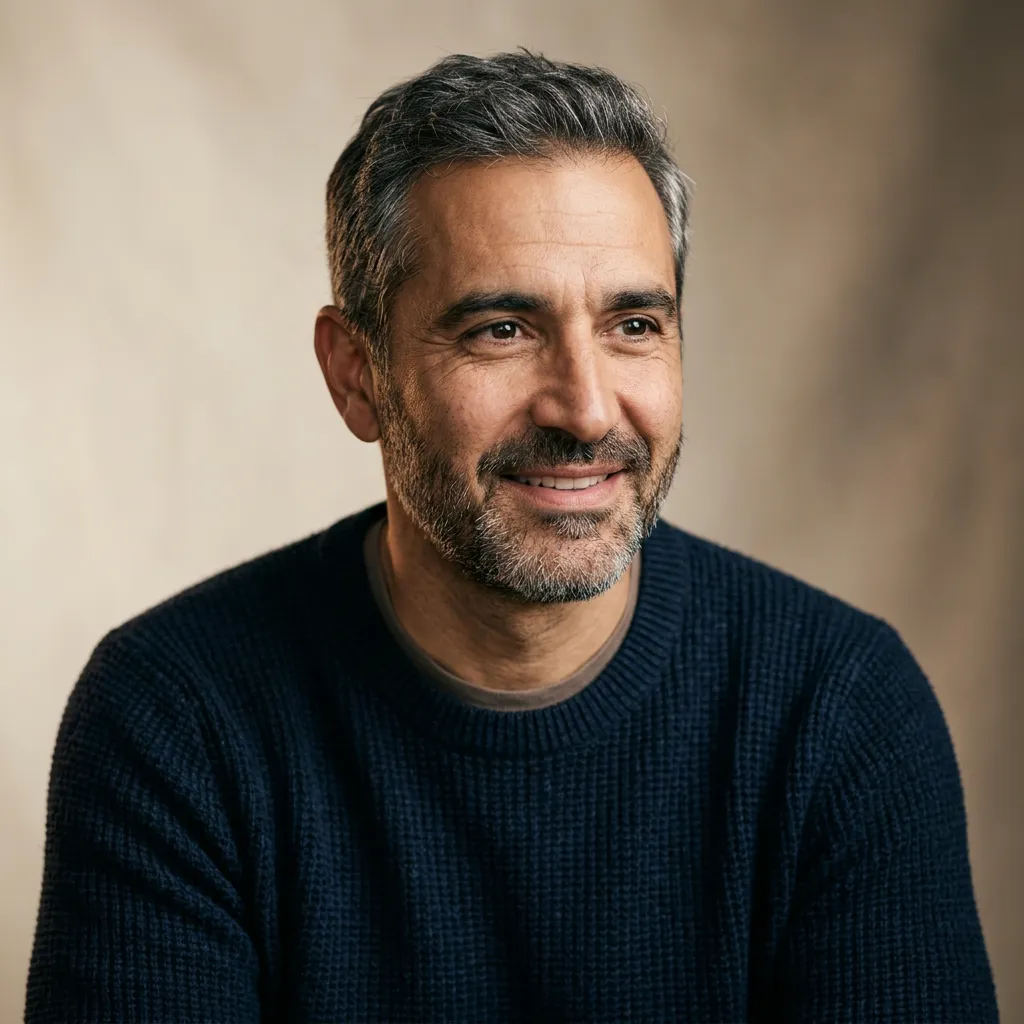 Portrait of homeowner Julian Montgomery