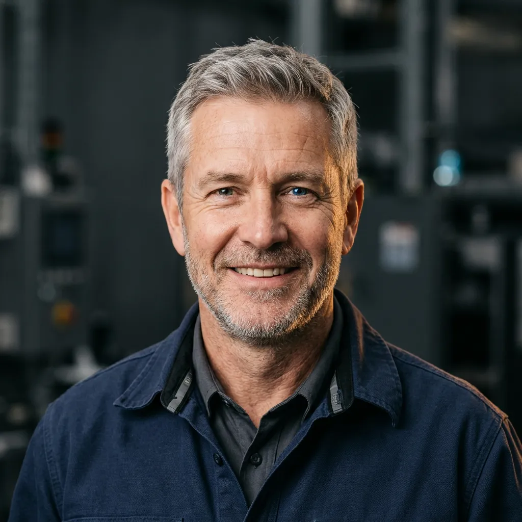 Customer portrait of David Holbrook, Director of Plant Operations